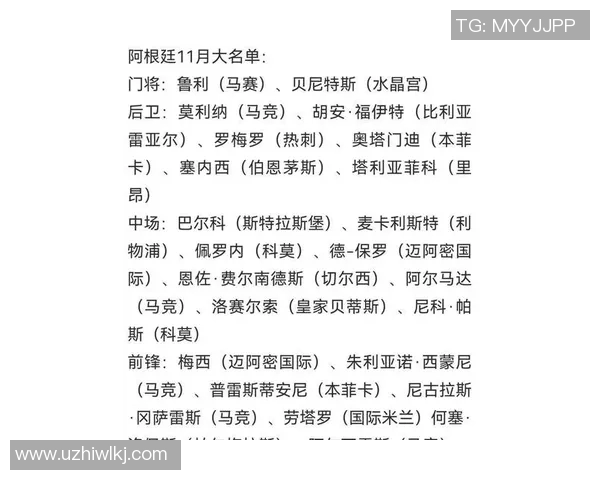 阿根廷足球队新星崛起 新一代球员名单引关注 阿根廷足球队新星崛起 新一代球员名单引关注